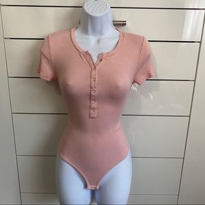 💐Olivaceous pink bodysuit💝